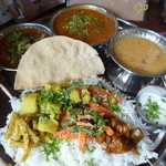 スパイス・ツリー - カレー２種（マトン＆鯖）＋茄子のピクルス