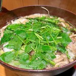 柳家錦 - 5.猪肉と山菜の鍋