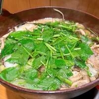 柳家錦 - 5.猪肉と山菜の鍋