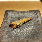 すしのいずみ - 自家製メヒカリの干物