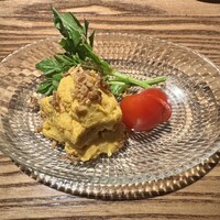 炭火焼鳥 木鶏 - インカの目覚めポテサラ