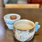 蕎麦貴石 - 蕎麦湯コーヒー