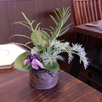 La Rondine - テーブルのお花