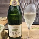 焼鳥 角レ - クレマン・ド・ブルゴーニュ