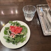 メルジェリーナ - セットのサラダ、カトラリー類
