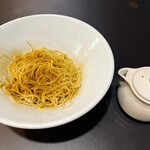 麺屋　たか - 変化玉（細麺ストレート）＆割りスープ