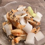 味縁 - ガツ刺しのキムチ和え