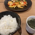 CHINESE DINING 瑞 - 香辣鶏片ライススープセット