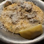 RODEO - 十勝マッシュルームのオムレツ。マッシュルームソテーの香りに釣られて注文