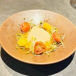 サンフォコン - 新玉ねぎのブランマンジェ