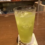旬菜七福大黒 - 緑茶ハイ