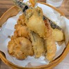 天ぷら大山そば くら福 - 天盛り5種