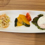 つむぐカフェ - 副菜3種