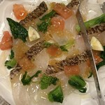 かば屋 - 真鯛のカルパッチョ