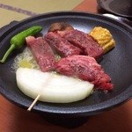 いび - バターで焼きます