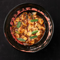 吉珍樓ランチ人気NO.2メニュー。吉珍樓名物料理『麻婆豆腐』の四川麻婆丼