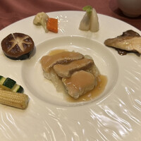 中国料理 舜天 - あわびとキノコのオイスター炒め