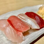 鮨扇 - おまかせ握り10貫