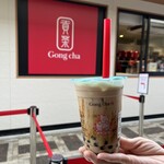 ゴンチャ - 買った　黒糖　烏龍ミルクティー（パールトッピング）