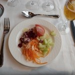Le Pré Salé - シードル＆サラダ