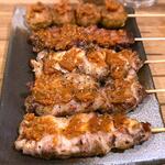 串一徹 - 串焼き盛合せ(味噌)￥800　2025.5.9