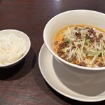 來庵 - 坦々麺汁なし