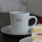 coffee house takizawake - ショートケーキ（730円） メキシコ デカフェ（630円）