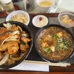 中国料理 頤和園 - 唐揚げ丼