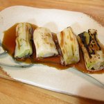 味処酒房なかむら - ねぎ焼き　たれ