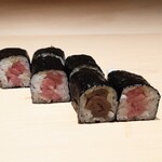 鮨 一幸 - 鉄火と干瓢巻き