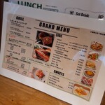 Steak&Grill SUNSET BEACH - 夜のグランドメニュー