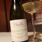Restaurant Satoshi.F - 【2014/8再訪】WILLIAM FEVRE Chablis 2011