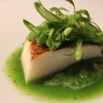 Restaurant Satoshi.F - 【2014/8再訪】マナガツオのソテー　アップ