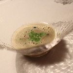 Restaurant Satoshi.F - 【2014/8再訪】コリアンダーとモロッコインゲン　遠景より