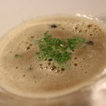 Restaurant Satoshi.F - 【2014/8再訪】コリアンダーとモロッコインゲン　アップ