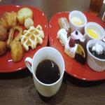 神戸 クック ワールド ビュッフェ - 201408料理４　デザート＆コーヒー