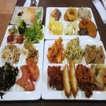 神戸 クック ワールド ビュッフェ - 201408料理１　サラダ＆惣菜