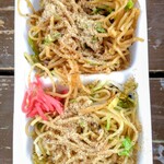 むすびや - 富士宮やきそばハーフ＆ハーフ