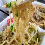 むすびや - 富士宮やきそばハーフ＆ハーフの塩味リフト