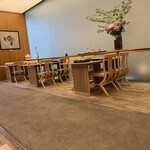 やま中・本店　鮨と日本料理　 - 内観、テーブル席