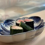 やま中・本店　鮨と日本料理　 - 料理、巻き物