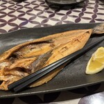 一膳めしや - ほっけ　半身と1匹と選べます。