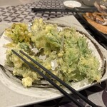 一膳めしや - 山菜の天ぷら