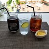 Luana Garden Place - ランチセットのアイスコーヒーとアイスレモンティー✨   ライム入りのお水もうれしい( *´艸)