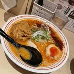 札幌ラーメン 辛いち すすきの店 - 定番の3辛 辛ミンチトッピング