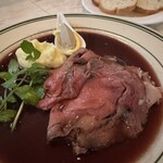 THETA　MU - ローストビーフ　150g スライスカット　グレービーソース　2,360円（80gのお値段）