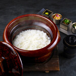 創作Dining SHARI流川 - 岐阜県飛騨地方限定米「龍の瞳」釡炊きご飯