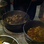 Muisbosskerm - water blommetjie & tripe curry