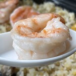 きく屋 - 『エビチャーハン』のエビ