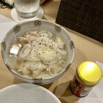 おでん 柳 - 塩もつ煮込み990円